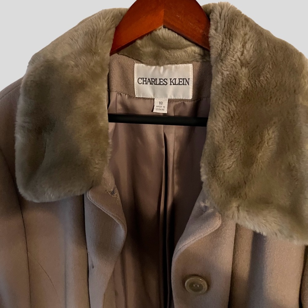 Long cozy coat